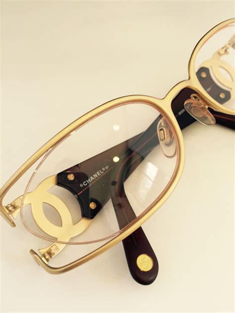 chanel flower glasses|Chanel glasses vintage.